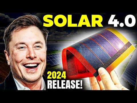 Elon Musk Just LAUNCHED An Upgraded Solar Panel 4.0!