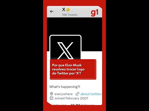Por que Elon Musk resolveu trocar logo do Twitter por 'X'?  | g1