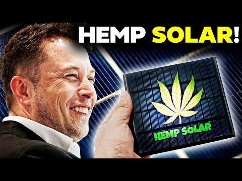 Elon Musk Just UNVEILED A New Hemp Solar Panels