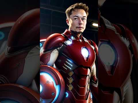 From CEO to Superhero: Elon Musk's Ironman Journey #shorts