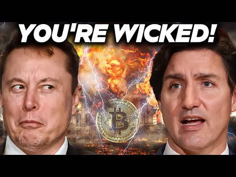 Elon Musk DESTROYS Justin Trudeau In FREEZING Crypto: "You're In Real Danger!''