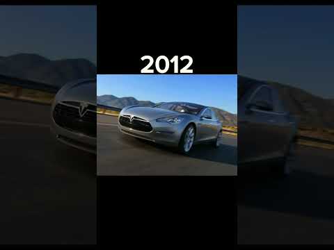 Evolution of Tesla Cars #electriccars #like #subscribe #evolution #tesla #elonmusk #viral