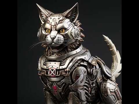 Mech Cat 4  MECH CAT  Gato Mecánico  Chat Mécha  Mechakatze メカキャット Mecha Kat  메카 고양이  機甲貓 机甲猫