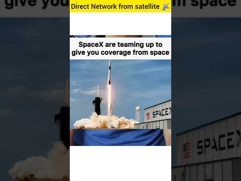 Elon Musk spaceX give you direct Network from satellite 🛰️ #tech #elonmusk