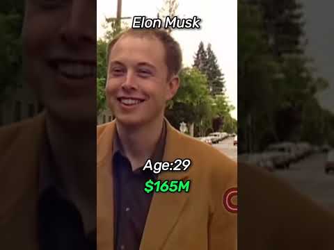 The Evolution Of Elon Musk 💸 #elonmusk #shorts