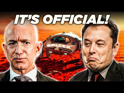 Elon Musk Just HUMILIATED Jeff Bezos Again With SpaceX Lunar Lander!