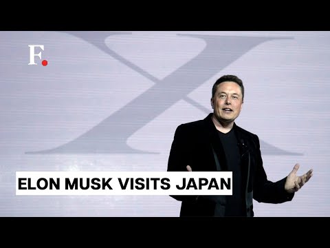 Elon Musk Visits Japan, Announces Arrival on X