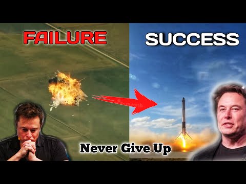 Elon musk motivational story of his Success from Failure , 💪😱 #NeverGiveUp #short