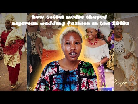 evolution of nigerian wedding fashion in the 2010s