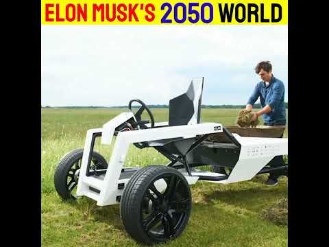 2050 World 🌍 According To Elon Musk | Elon Musk's 2050 World 🌍 | Funtus Fact | #shorts #elonmusk