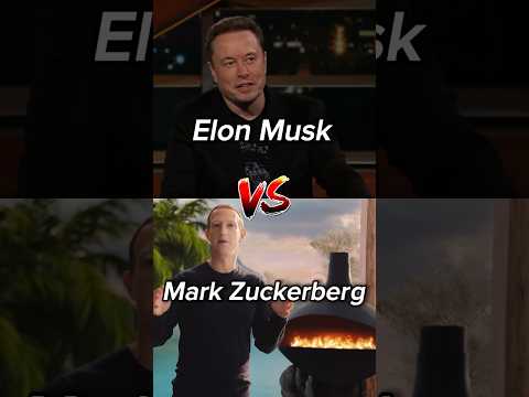 Elon Musk VS Mark Zuckerberg #shorts #vs #elonmusk