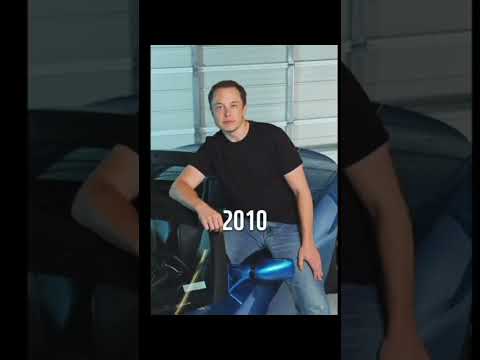 Evolution of Elon Musk (2022-1994) #shorts