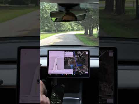 😢self driving fail🐿️ #shorts  #elonmusk  #fsd #fsdbeta #autopilot #magic #Tesla #cybertruck