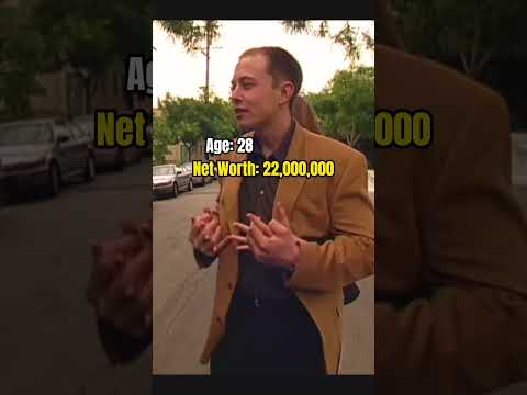 Elon Musk Net Worth Evolution💸🚀 #shorts #elonmusk #money #bitcoin #men