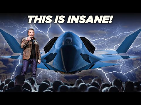 Elon Musk Just REVEALED First EVER Fully Autonomous Stealth Fighter Jet!