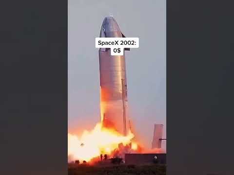 SpaceX Evolution from 2002 to 2022  #shorts #spacex #starship #elonmusk #astronomy #space #nasa