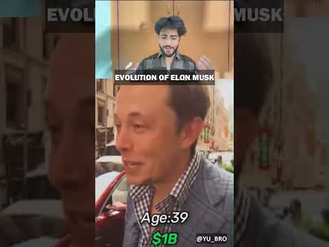 Elon Musk Evolution 😮😮 #viral