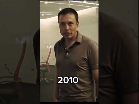 Evolution of Elon Musk, 2008 to 2023 – #shorts #evolution