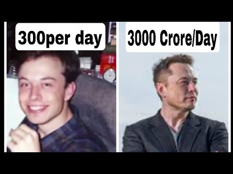 Elon Musk life story in Hindi | world's Richest Man 2023 |  Elon Musk Evolution