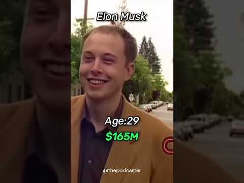 💸the evolution of Elon Musk💸 #elonmusk #motivation #money  #davidgoggins