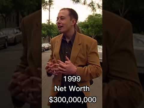 Elon Musk Net Worth 1999-2023 #elonmusk #billionaire #shorts #phonk #money #fypシ #fyp #trending