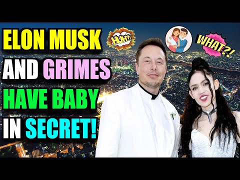 Elon Musk and Grimes have THIRD baby in secret!