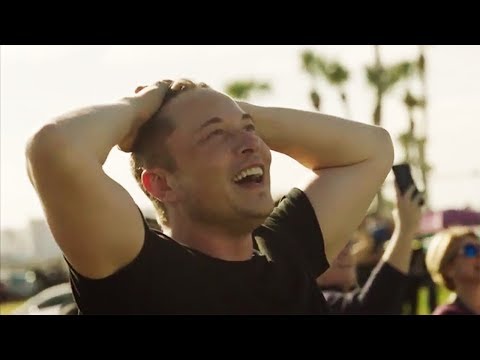 Elon Musk Extremely Emotional Reaction To Falcon Heavy Launch