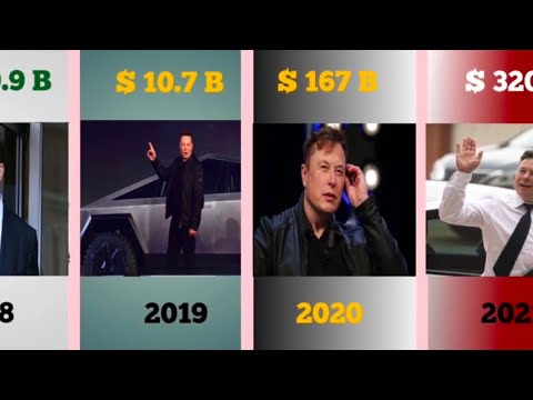 Elon Musk's Net Worth Throughout the Years