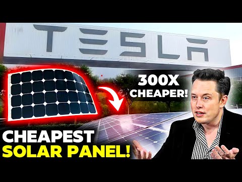 Elon Musk Shocks The Solar Industry With This New Material!