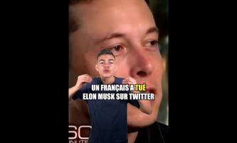Elon Musk Ratio par un Français 😱 #shorts #actualité #arkunir #elonmusk #twitter #ratio #shortsvideo
