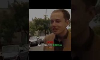 Elon Musk 1999 vs 2023 #shorts #viral