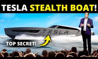 Elon Musk Just UNVEILED A Stealthy Sea Power: Tesla Stealth Boat?