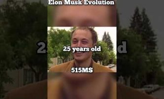 Elon Musk Evolution #shorts #evolution