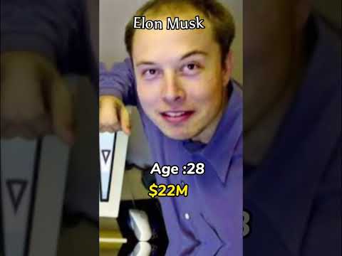 The evolution of Elon Musk #celebrities #viralshort #viral #elonmusk