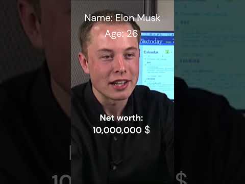 Evolution of Elon Musk #africanamerican #usa #elonmusk #rich #Murica