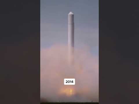 SpaceX Evolution – progress #spacex #progress #elonmusk #rocket