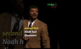 Neil deGrasse Tyson And History Teacher 😱 Dinosaurs on Noah's Ark #shorts