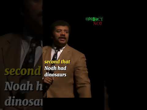 Neil deGrasse Tyson And History Teacher 😱 Dinosaurs on Noah's Ark #shorts