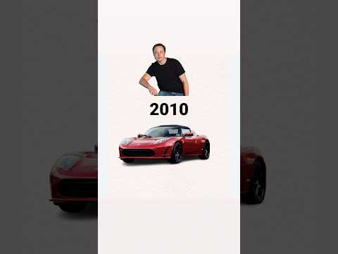 Evolution of Elon Musk Car Collection (2000-2023)#viral #car #trending #youtube #2023#trend #shorts