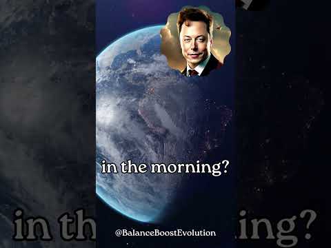 Elon Musk's Morning Ritual Revealed Start Your Day Like a Billionaire Genius #facts #elonmusk #short