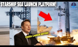 Elon Musk just revealed "Starship Ocean launch platform"…