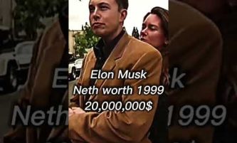 Elon's Evolution to Billionaire #elonmusk