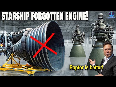 SpaceX forgotten engines even better than Raptor! Elon Musk abandoned…