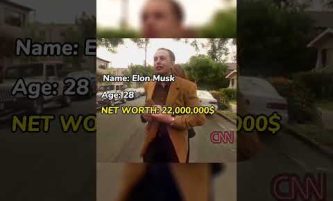 Elon Musk Evolution NET WORTH Edit