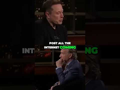 The Internet's Evolution Beyond Gutenberg Press Elon Musk with Bill Maher