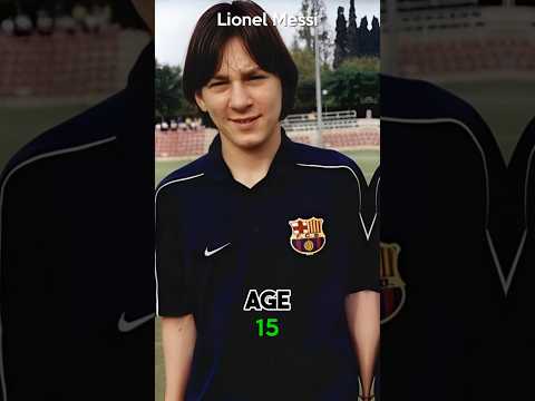 The evolution of Lionel Messi🫡 #shorts #evolution #messi