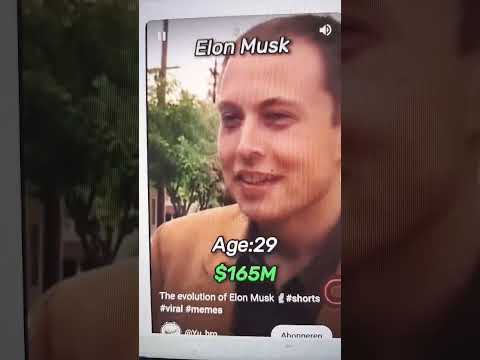 Elon Musk Evolution #shortsfeed #subscribe