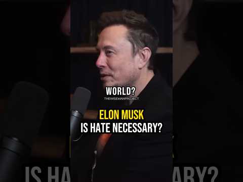 Elon Musk – Evolution of Hate #wisdom #education #shorts