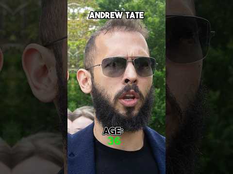 The evolution of Andrew Tate 🫡 #shorts #evolution #andrewtate