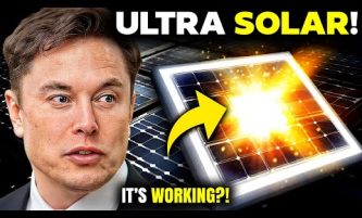 Elon Musk REVEALS Another Breakthrough In Solar Cells!